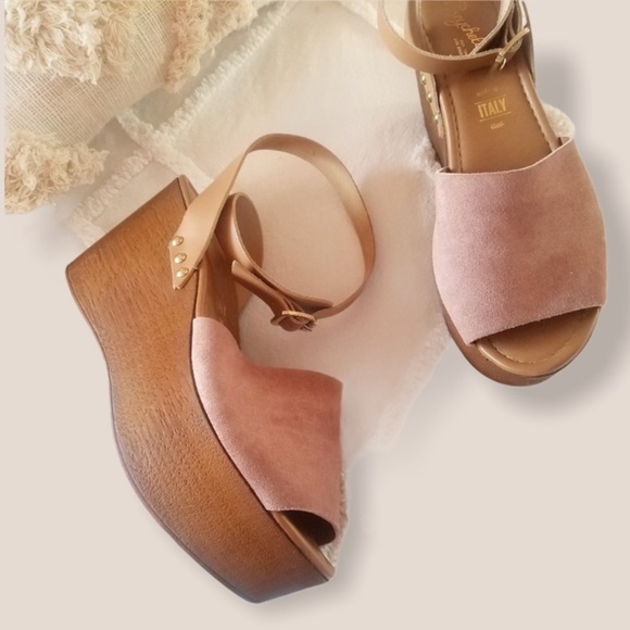 Seychelles Shoes - Seychelles Forward Wedge Platform size 7.5 Pink